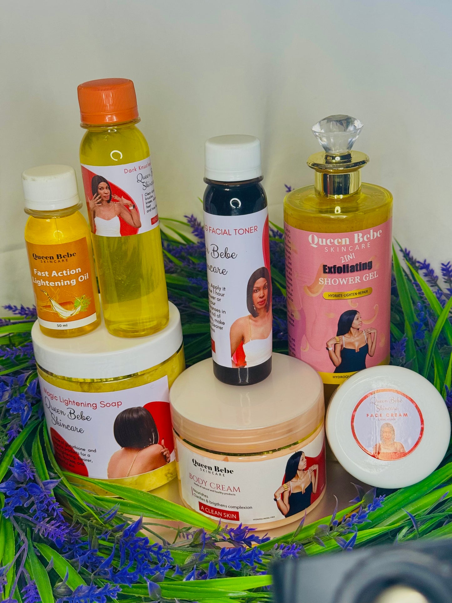 Fast Action Lightening Oil Set.