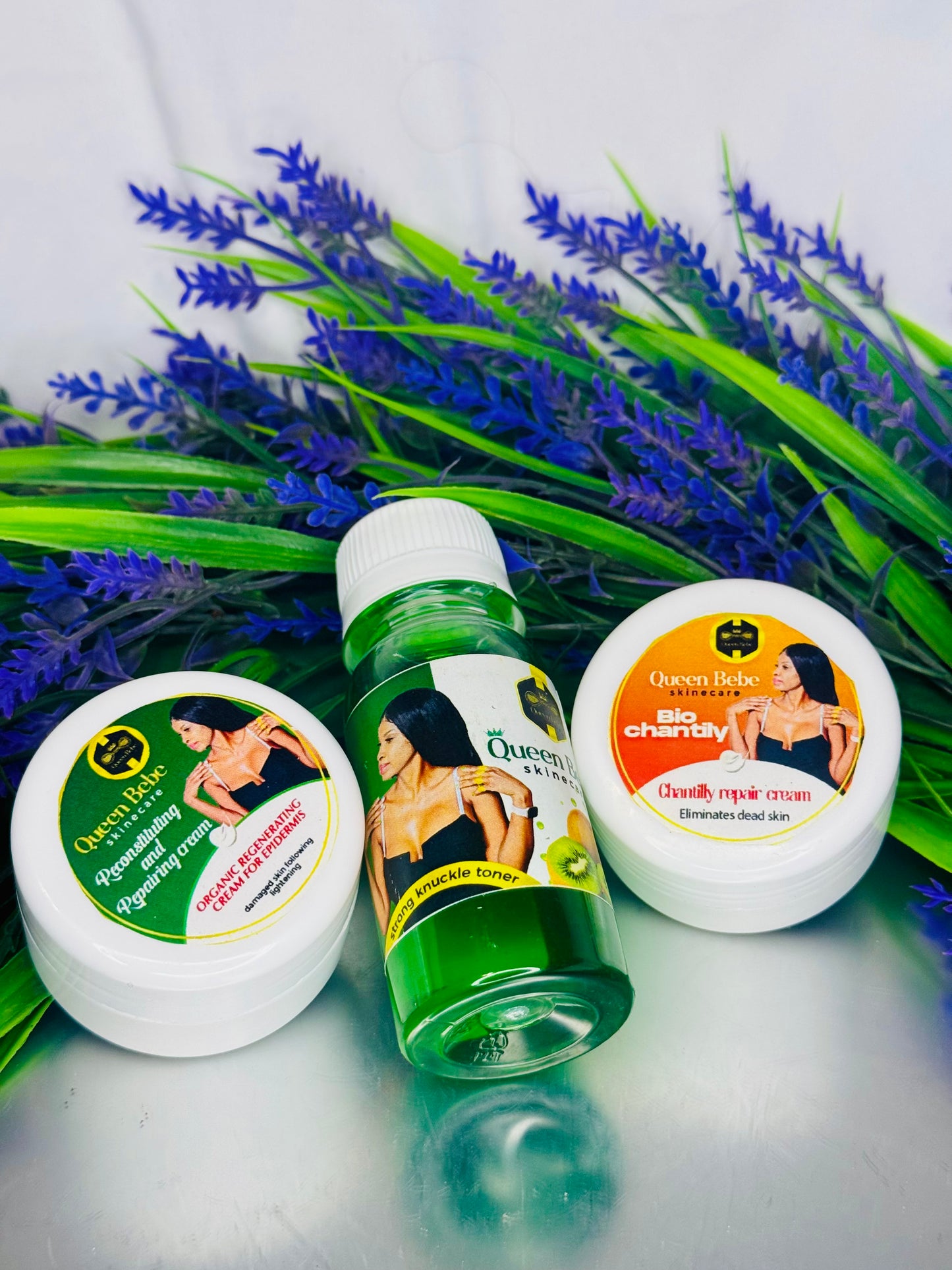 Dark Knuckles and Feet Lightening Kit. This is the green color