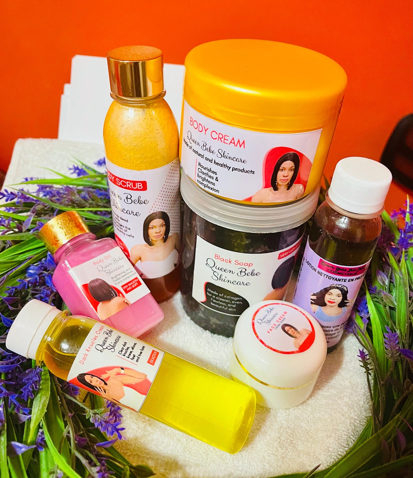 Queen Bebe Body Oil Set
