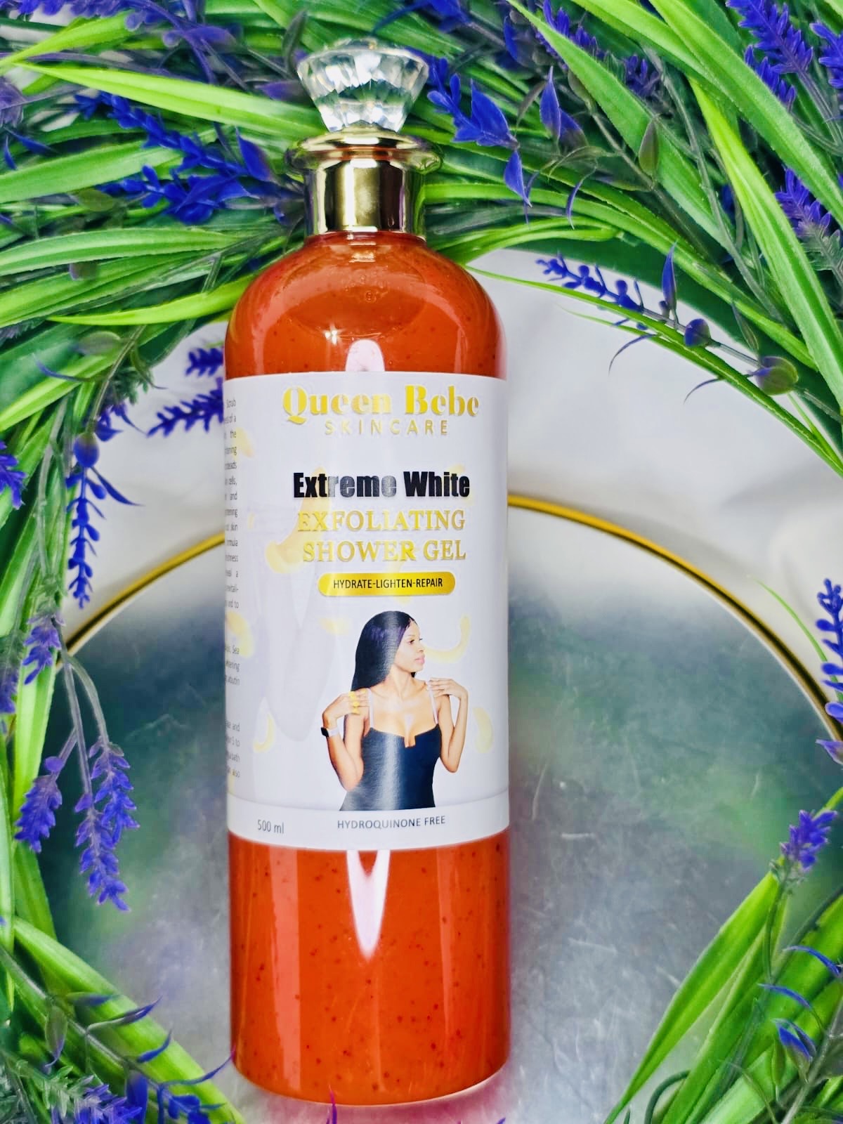 Queen Bebe Extreme White Exfoliating Shower Gel