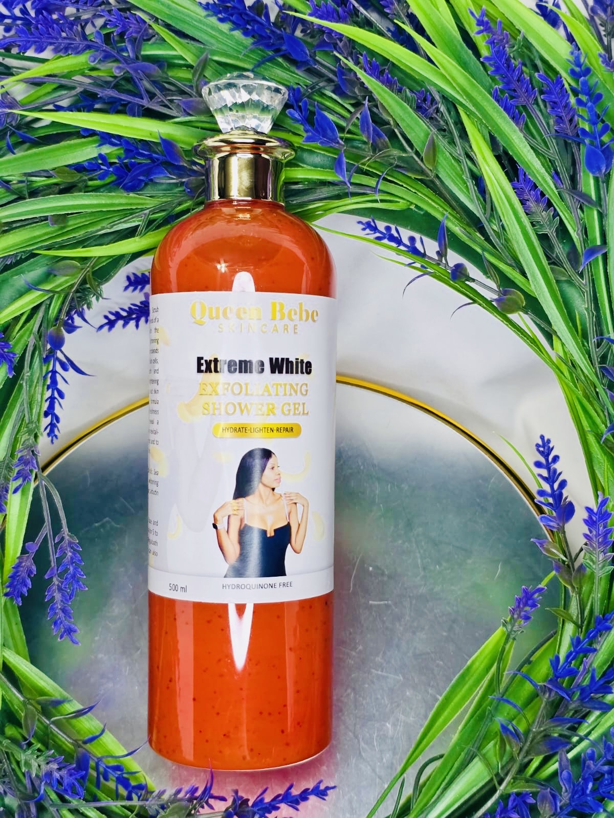Queen Bebe Extreme White Exfoliating Shower Gel