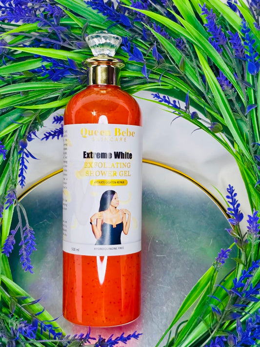 Queen Bebe Extreme White Exfoliating Shower Gel