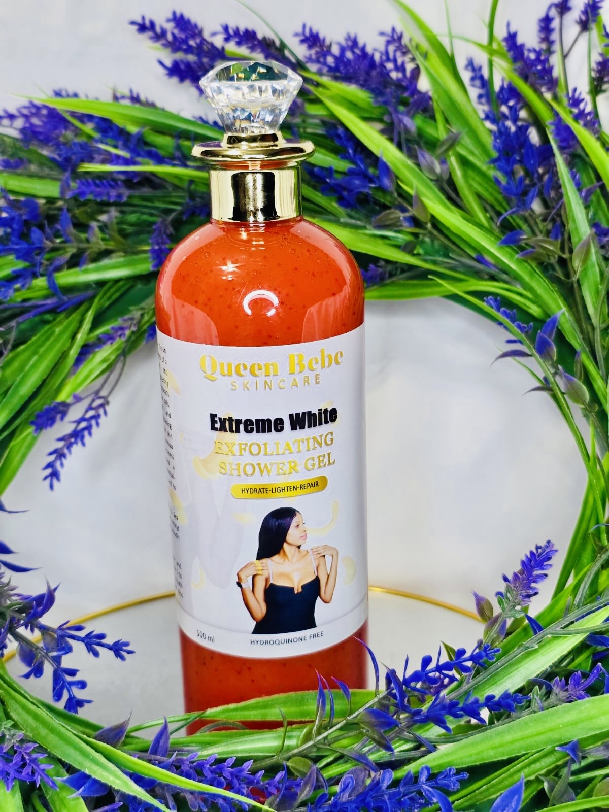 Queen Bebe Extreme White Exfoliating Shower Gel