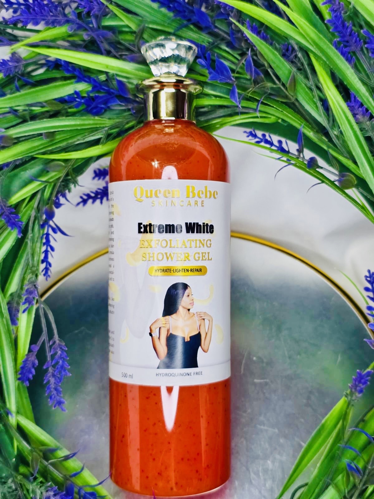 Queen Bebe Extreme White Exfoliating Shower Gel