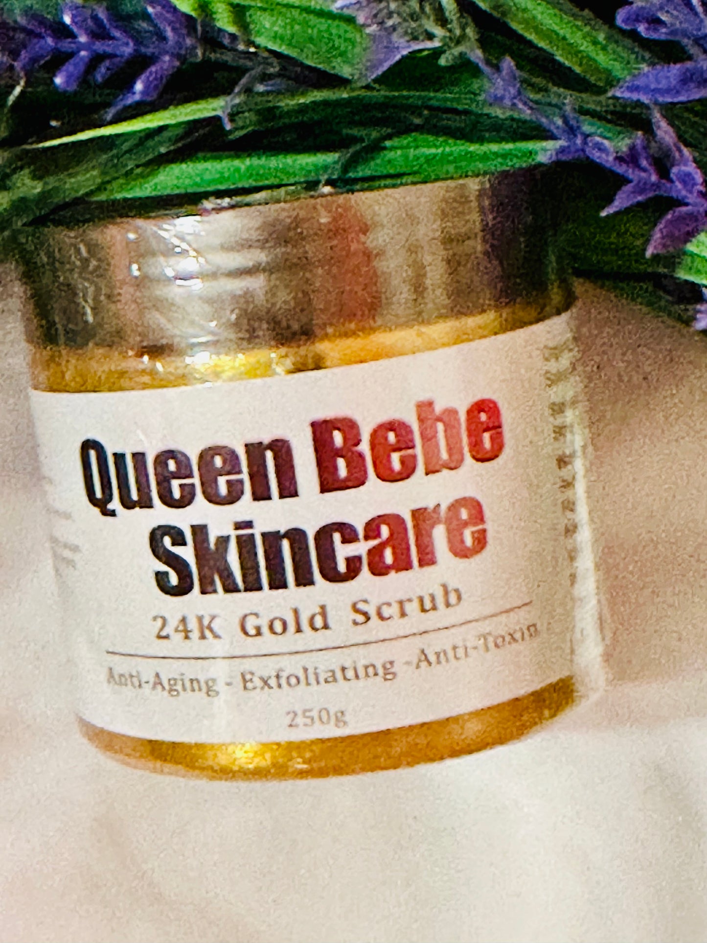 Queen Bebe Skincare 24K Gold Scrub