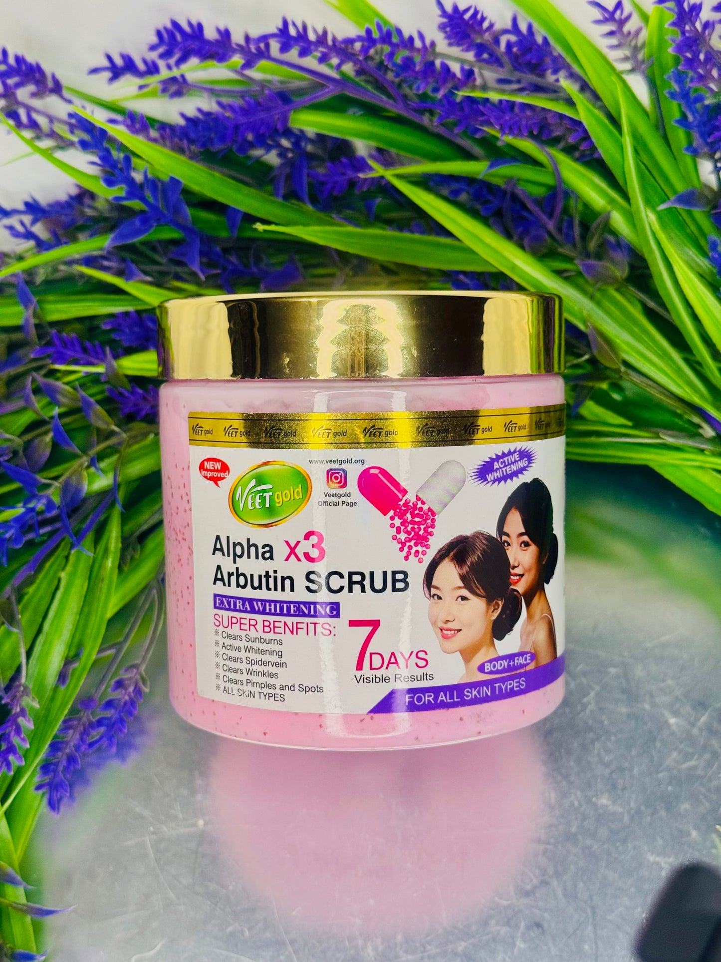 Alpha Arbutin Extra Whitening Scrub