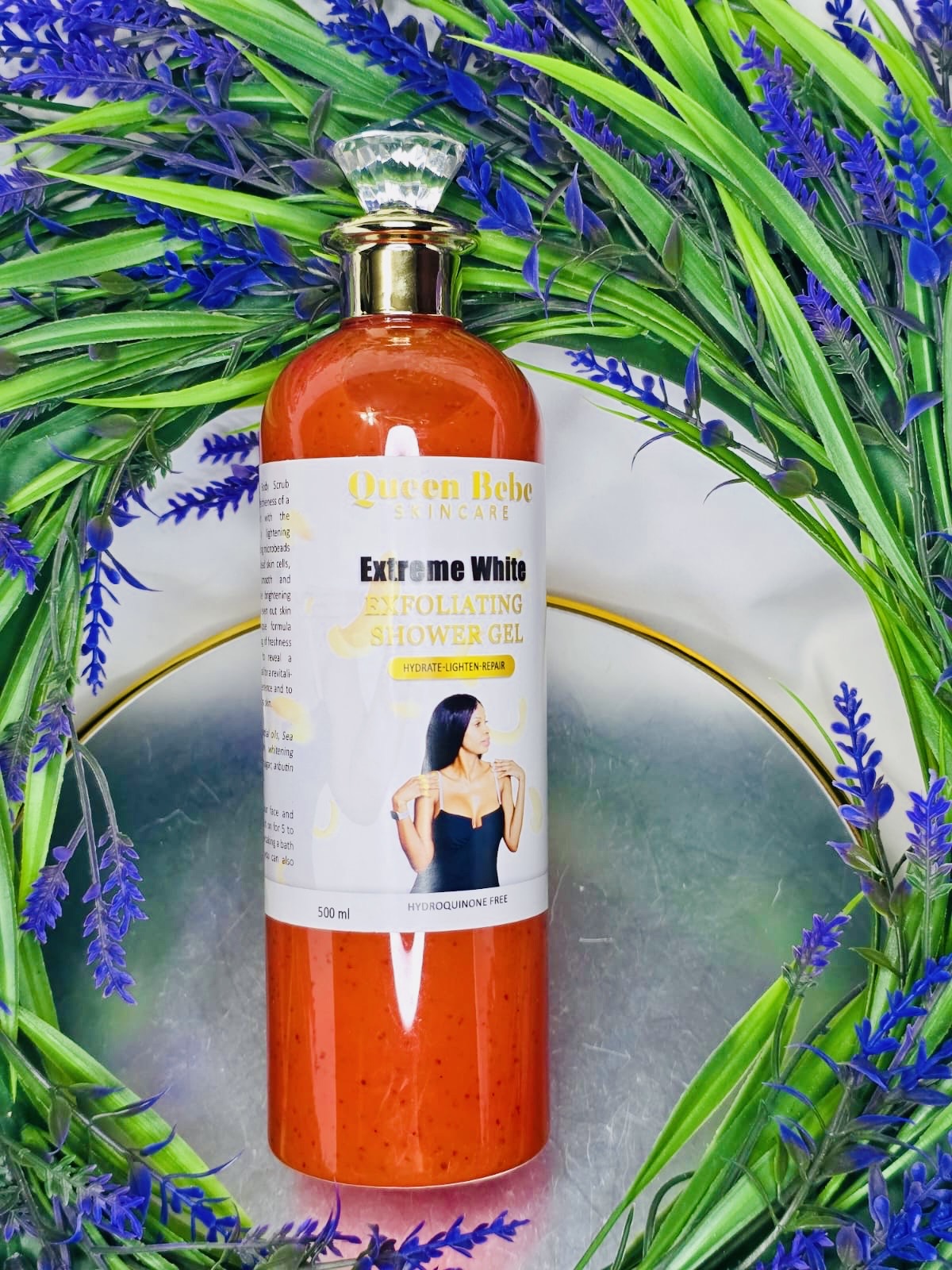 Queen Bebe Extreme White Exfoliating Shower Gel