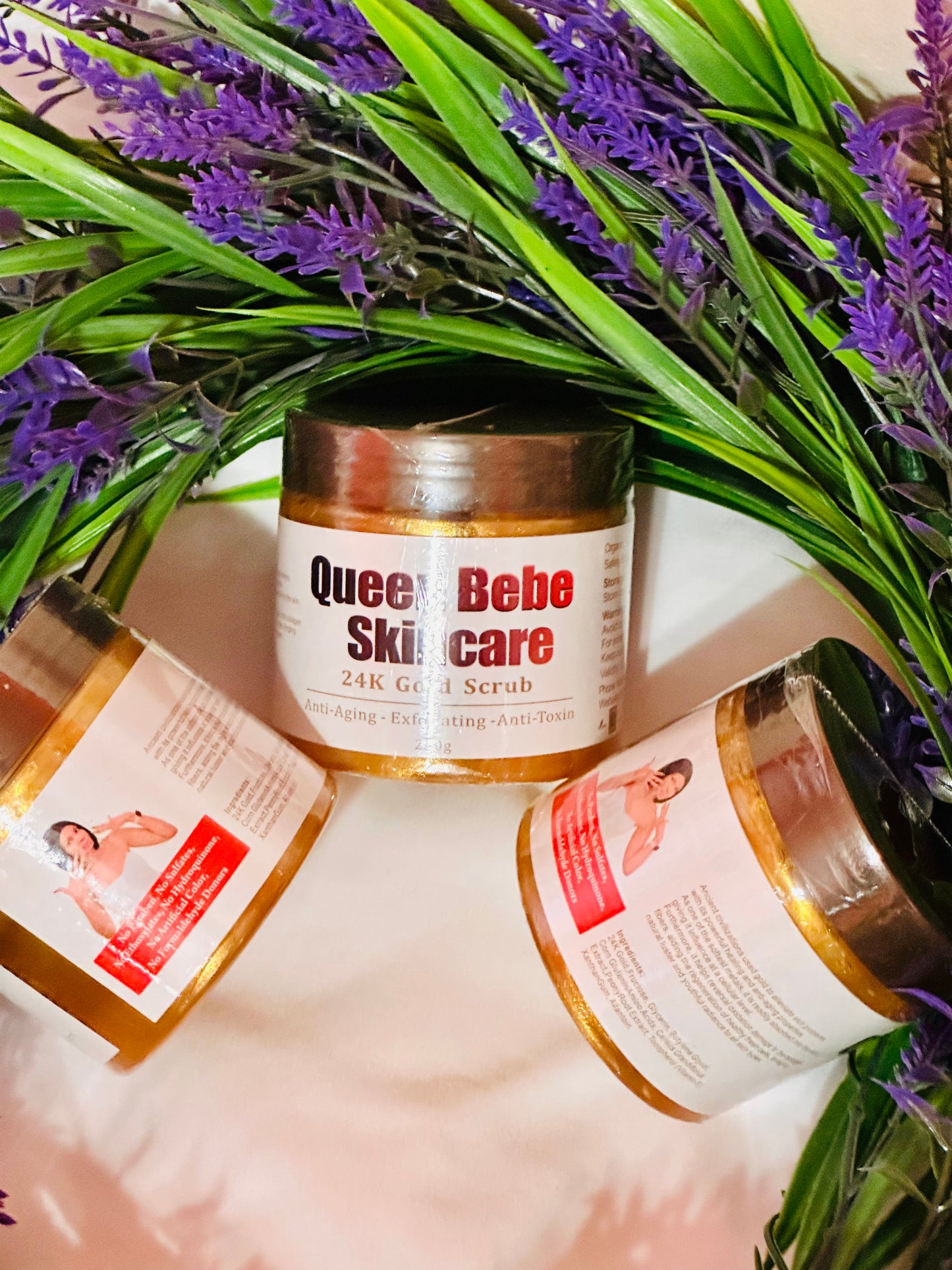 Queen Bebe Skincare 24K Gold Scrub