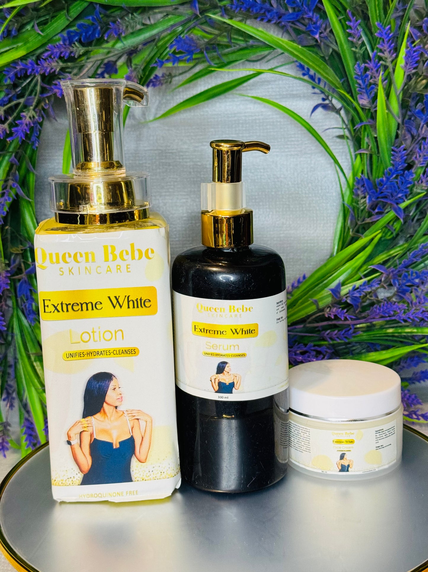 Extreme White/Molato Lotion, Serum And Face Cream