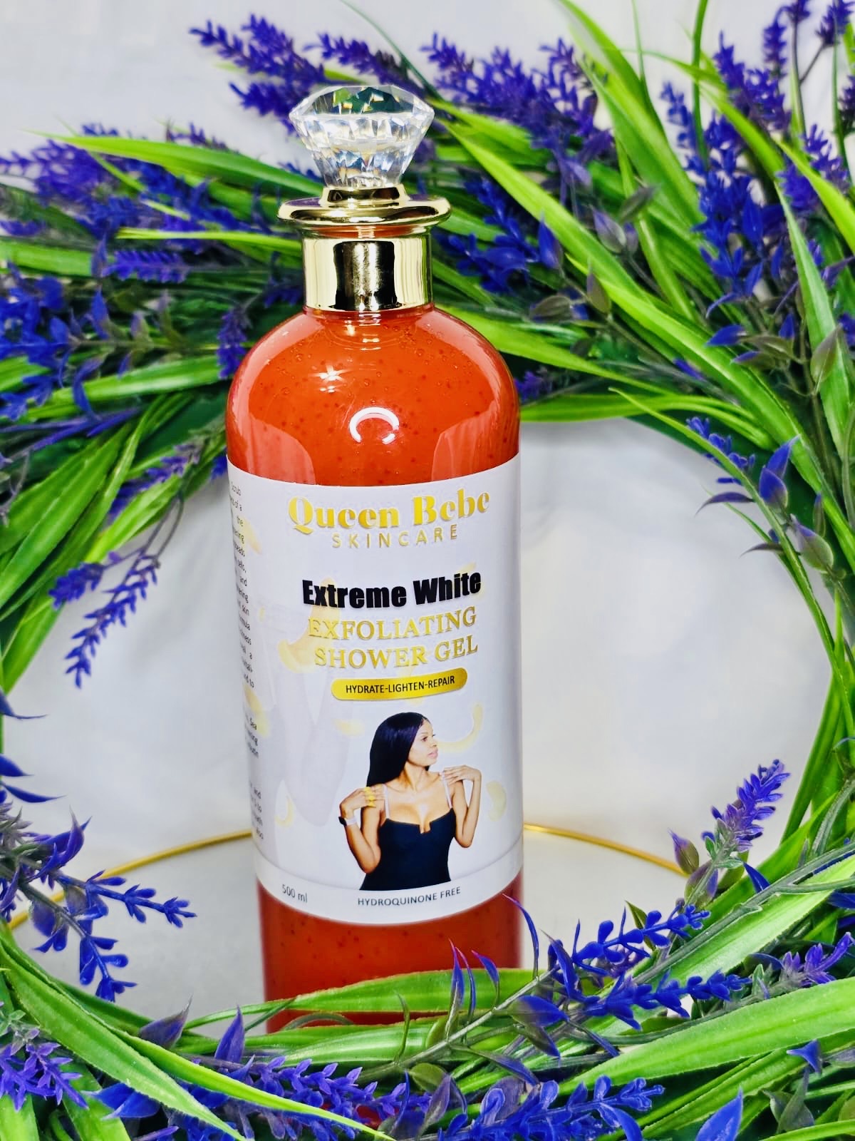 Queen Bebe Extreme White Exfoliating Shower Gel