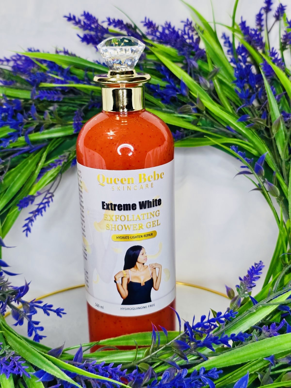 Queen Bebe Extreme White Exfoliating Shower Gel
