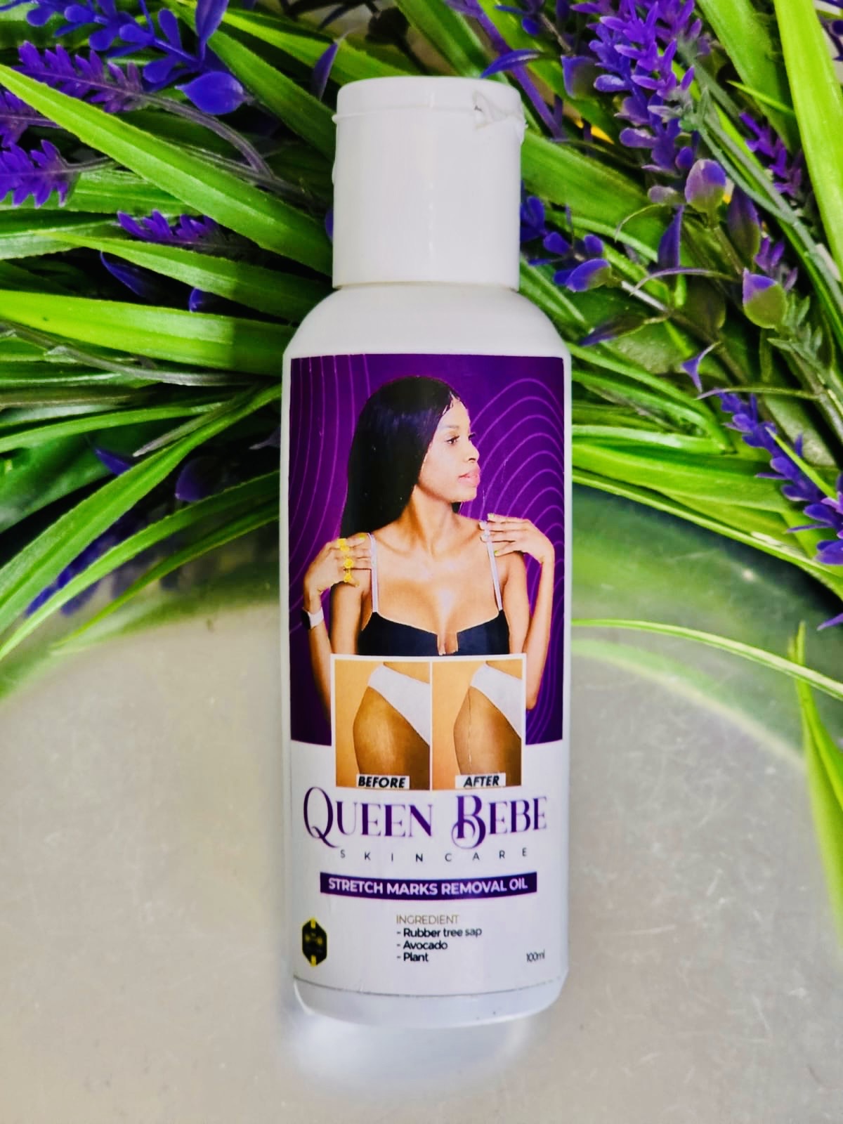 100% Natural Stretch Marks Removal Oil