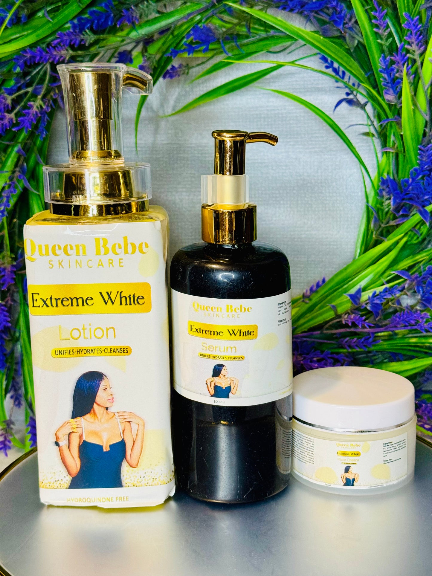 Extreme White/Molato Lotion, Serum And Face Cream