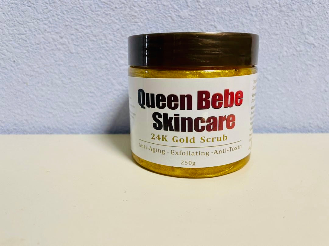 Queen Bebe Skincare 24K Gold Scrub