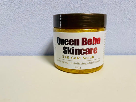 Queen Bebe Skincare 24K Gold Scrub